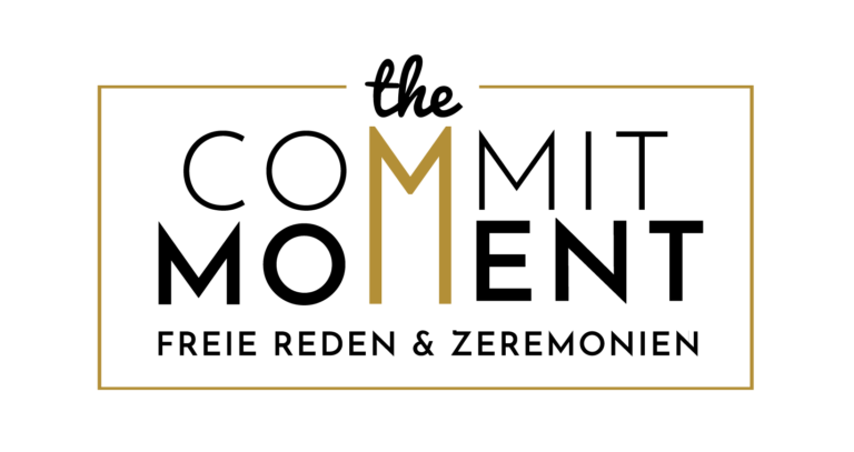 Logo von The CommitMoment – Freie Reden & Zeremonien
